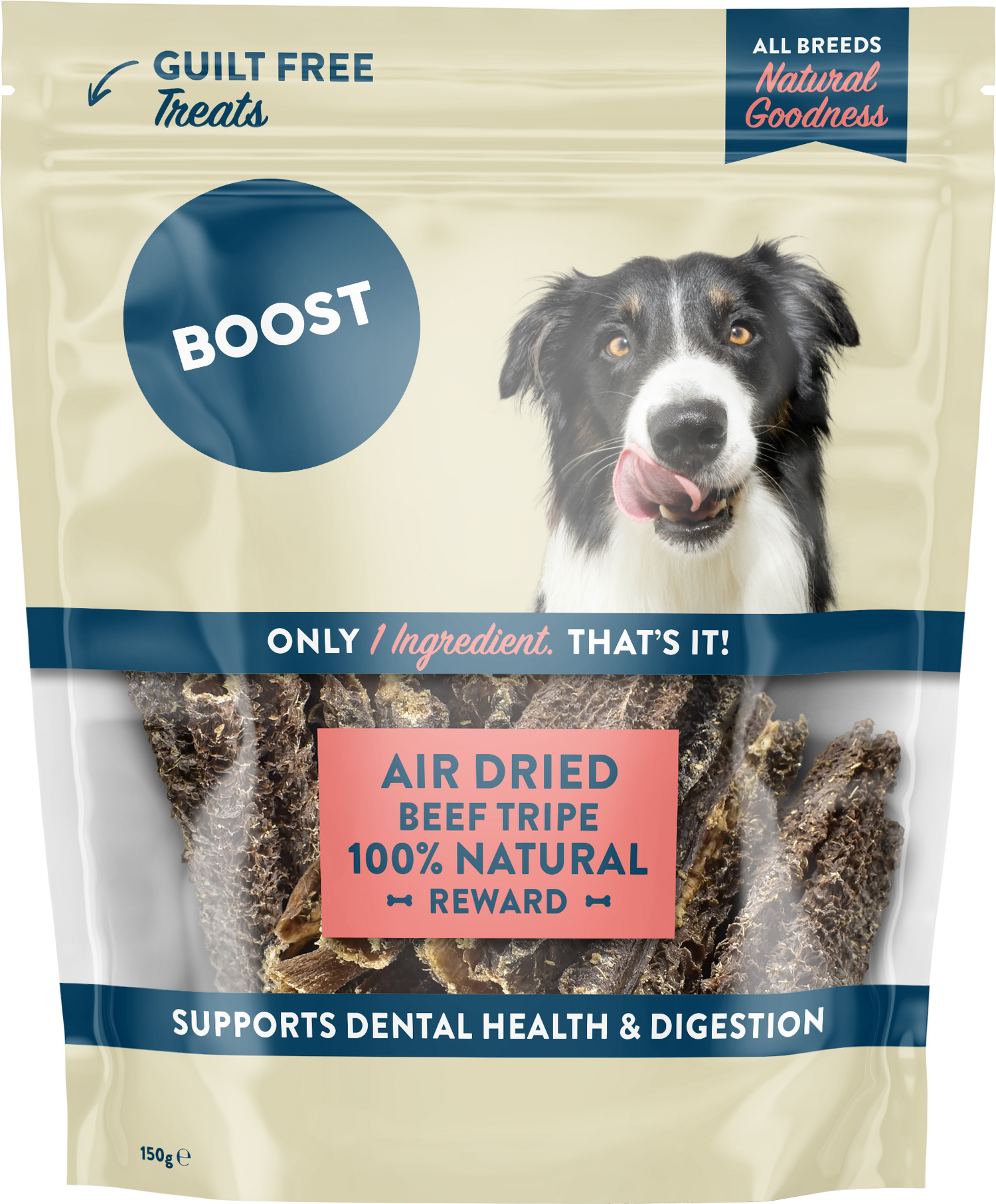 Air Dried Beef Tripe Natural Treat.