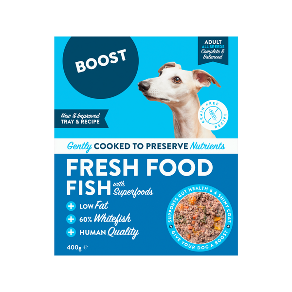 Fish with Superfoods. – Boost Pet Food