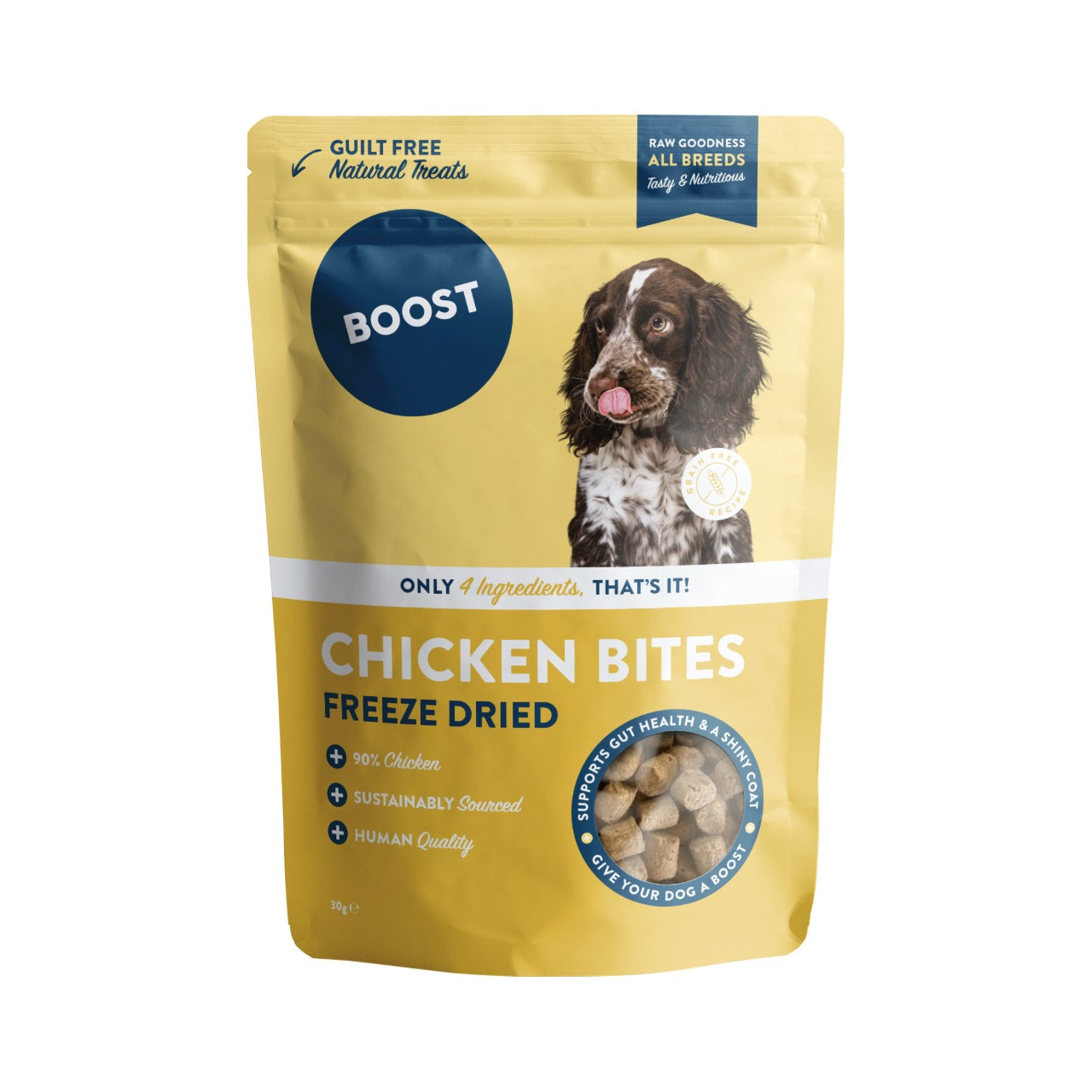 Freeze Dried Chicken with Superfood Bites.
