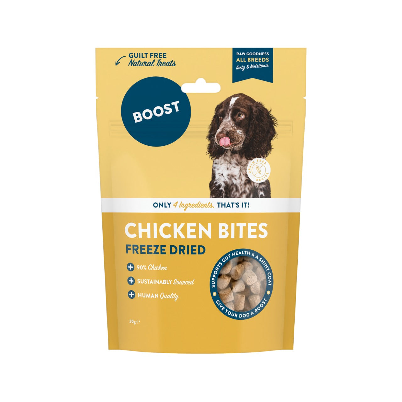 Freeze Dried Chicken with Superfood Bites.