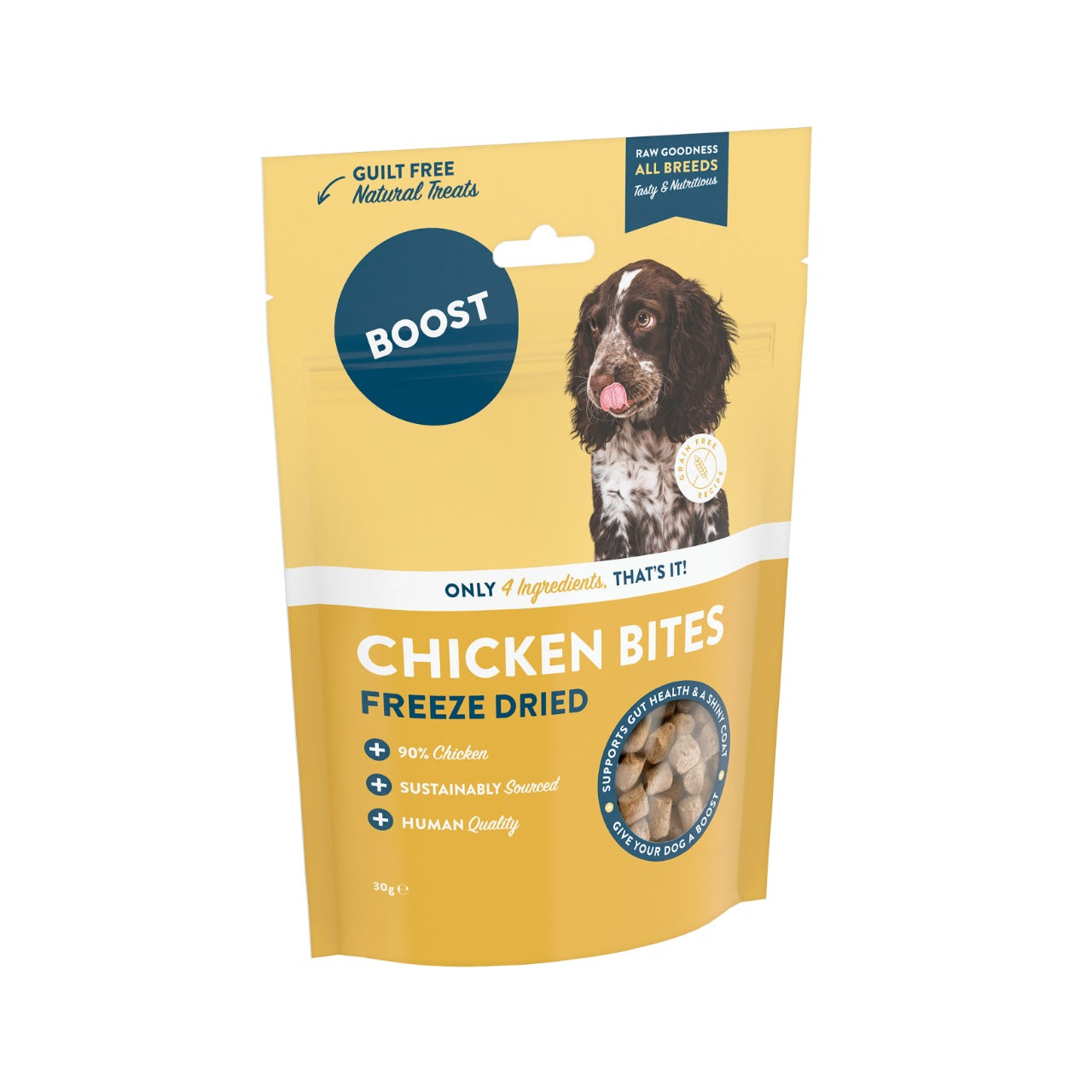 Freeze Dried Chicken with Superfood Bites.