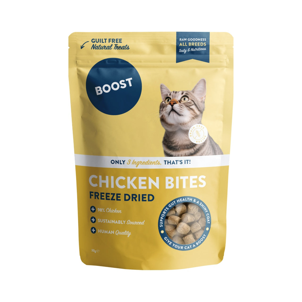 Freeze Dried Chicken Bites.