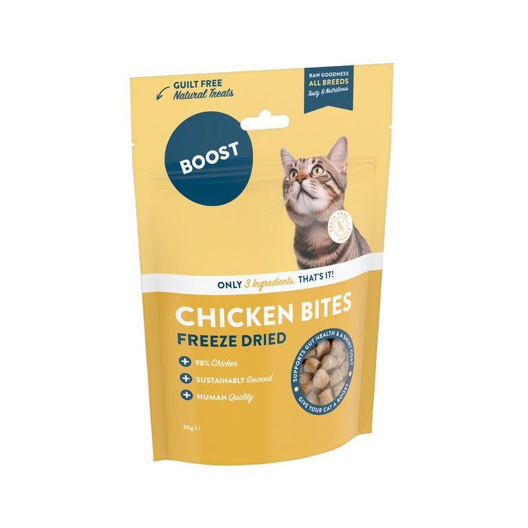 Freeze Dried Chicken Bites. – Boost Pet Food