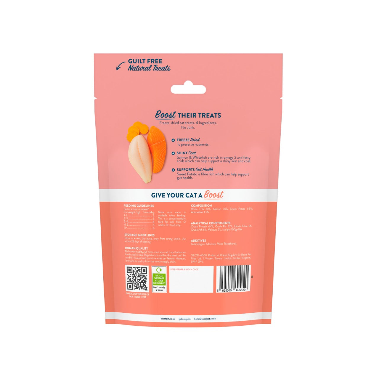 Freeze Dried Salmon Bites.
