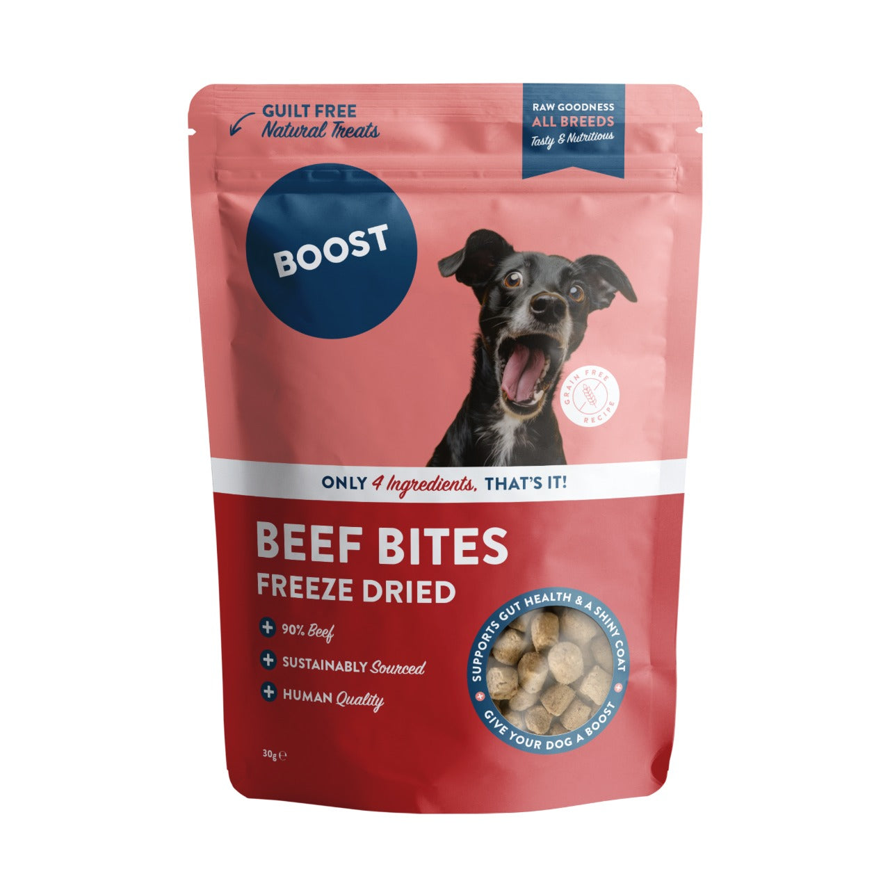 Freeze Dried Beef with Superfood Bites.
