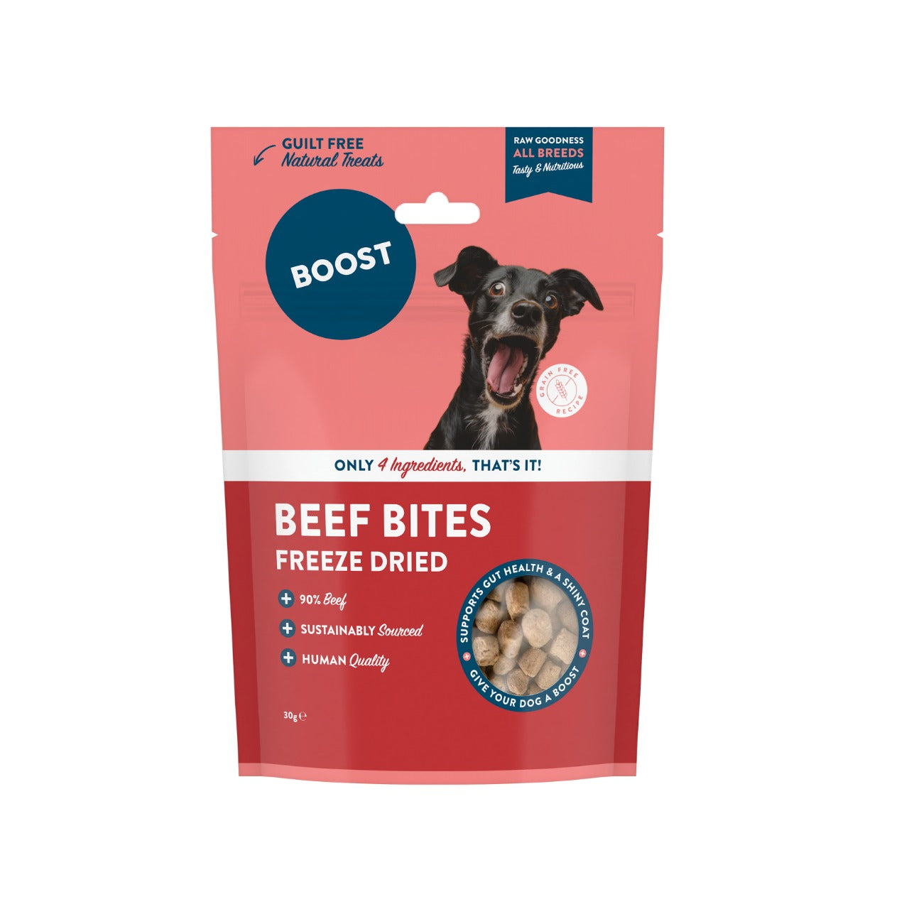 Freeze Dried Beef with Superfood Bites.