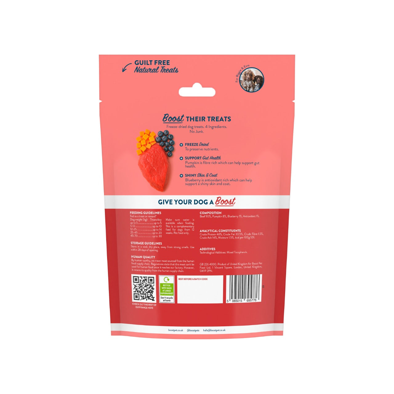 Freeze Dried Beef with Superfood Bites.