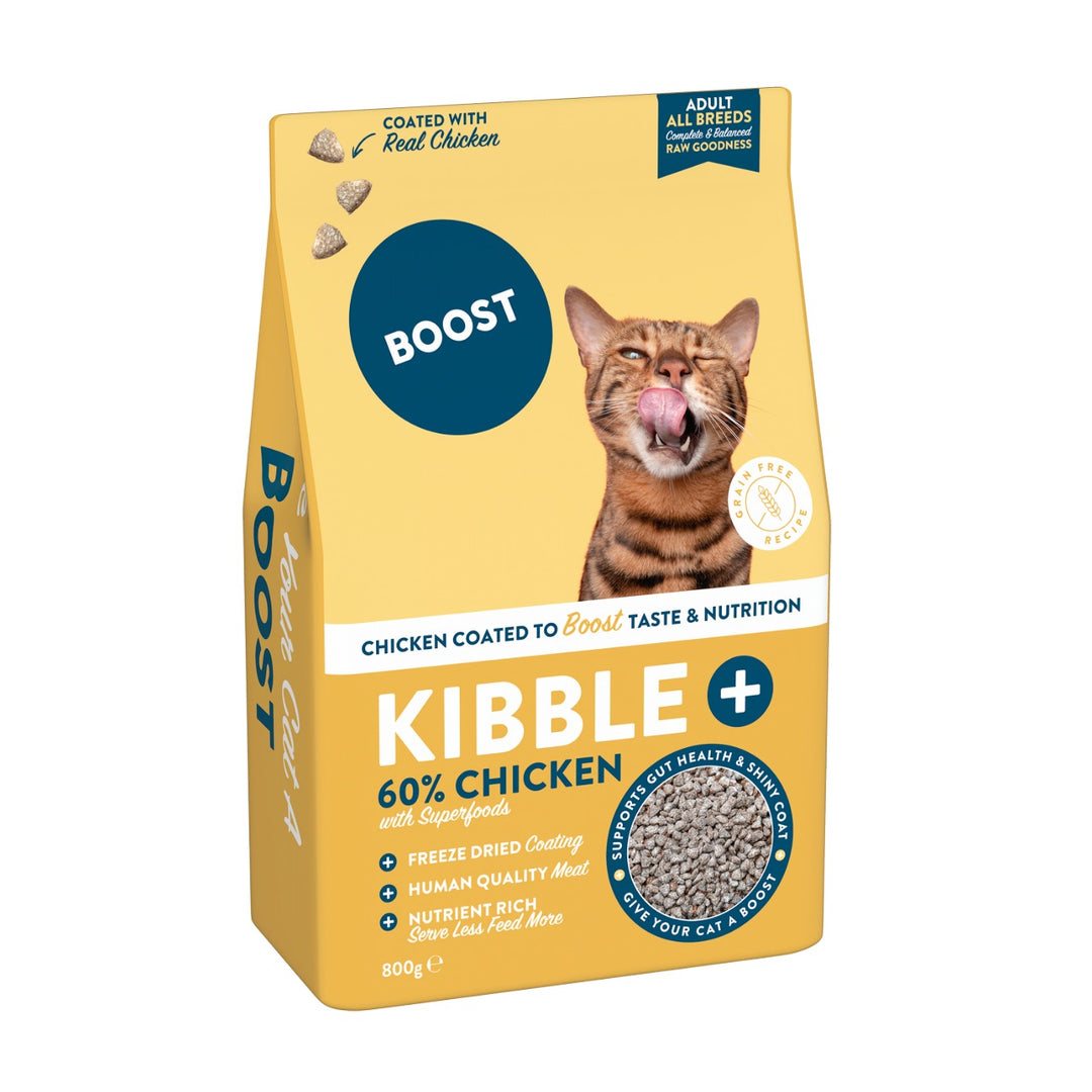 Chicken Kibble+, Grain-Free Kibble Coasted with REAL Freeze Dried Chic ...