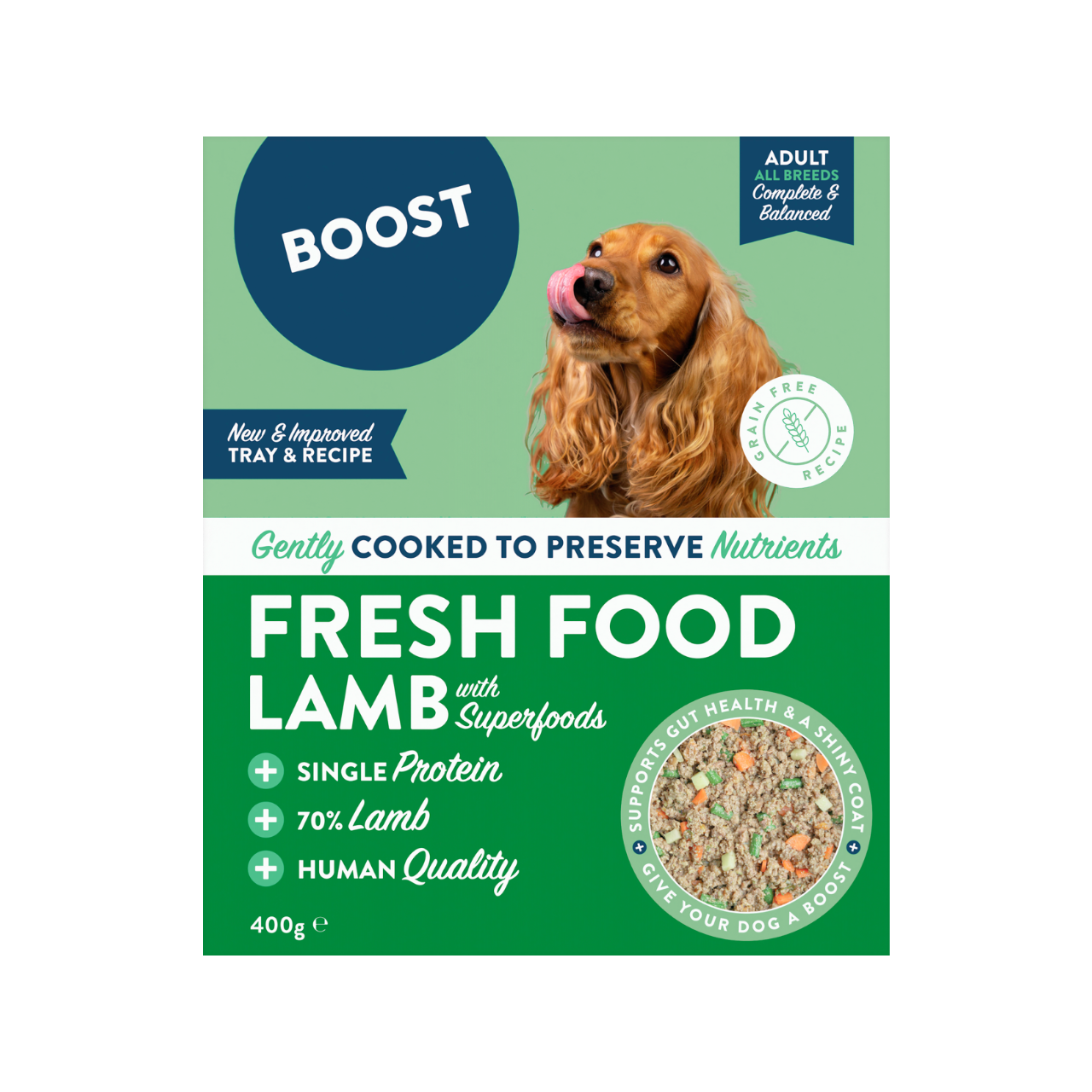 Lamb with Superfoods. – Boost Pet Food