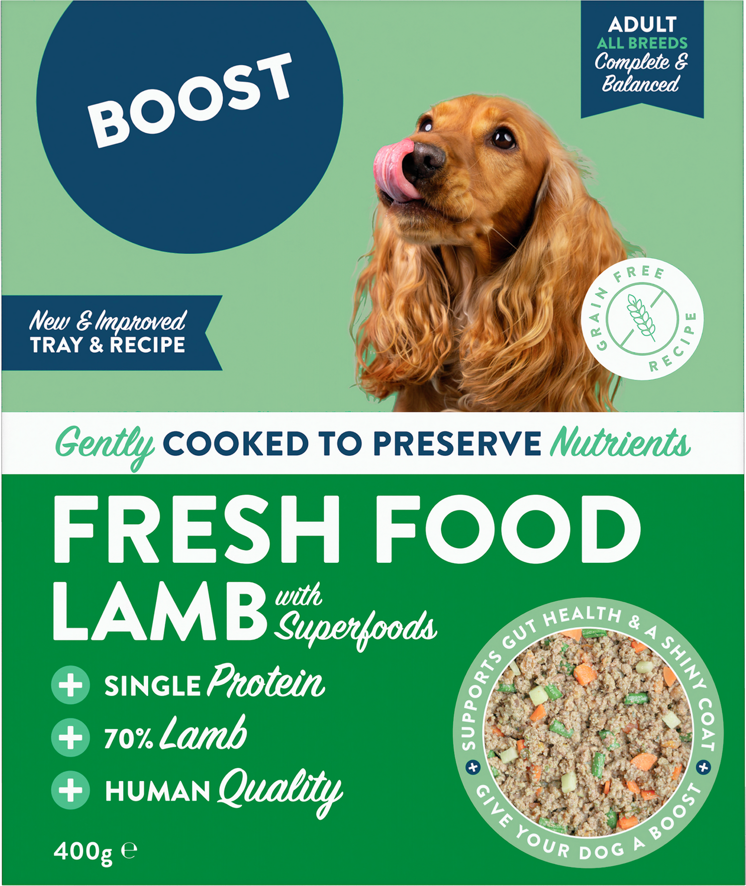 Lamb with Superfoods.