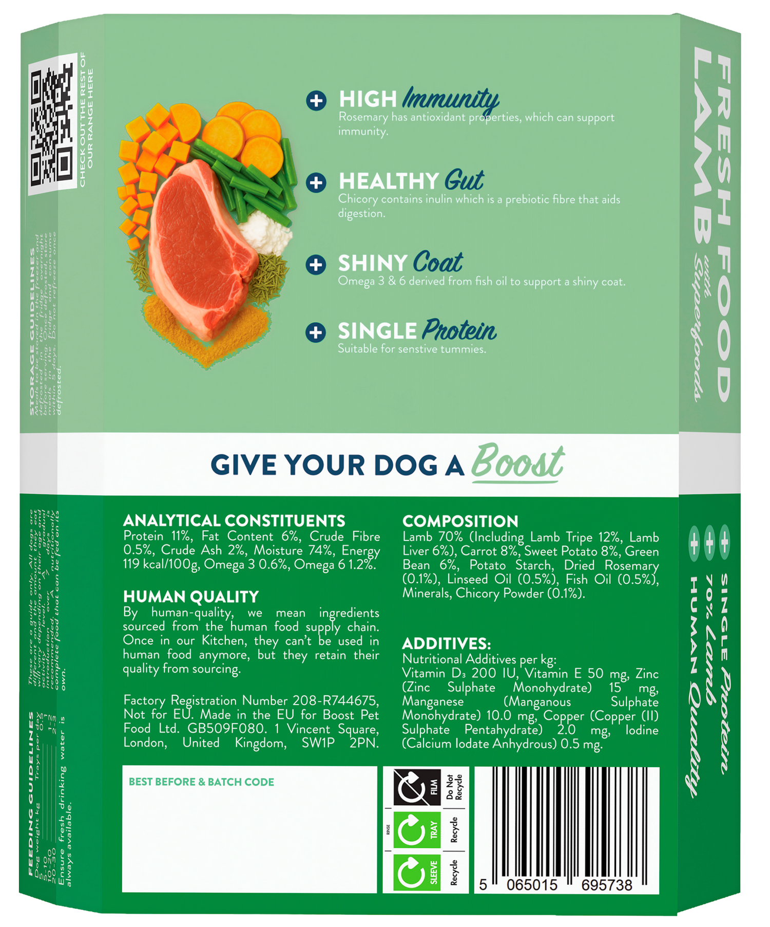 Lamb with Superfoods.