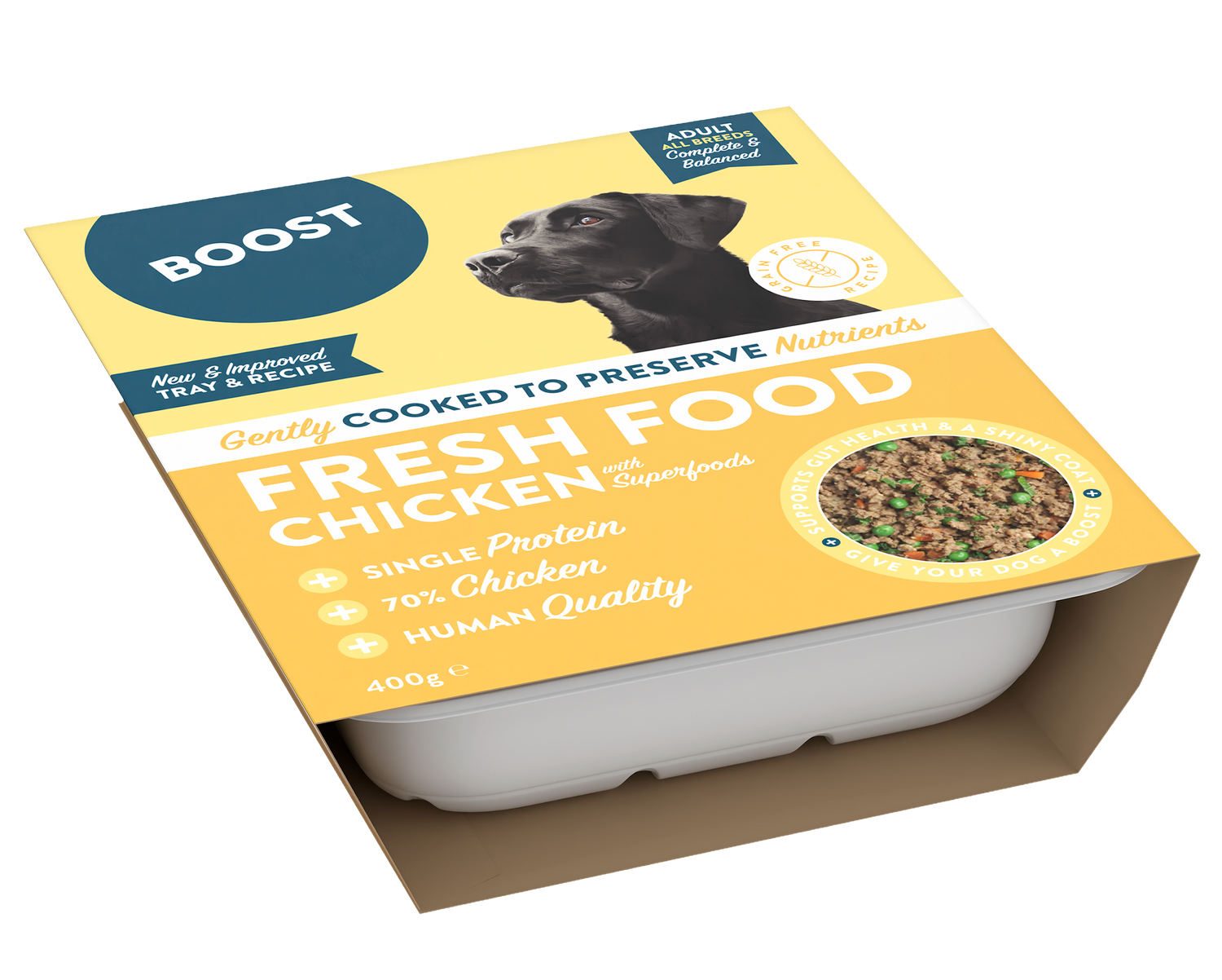 Chicken with – Boost Pet Food - Main Image