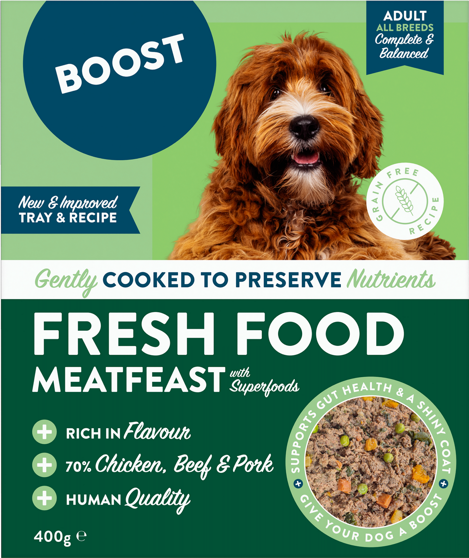 Meat Feast with Superfoods.