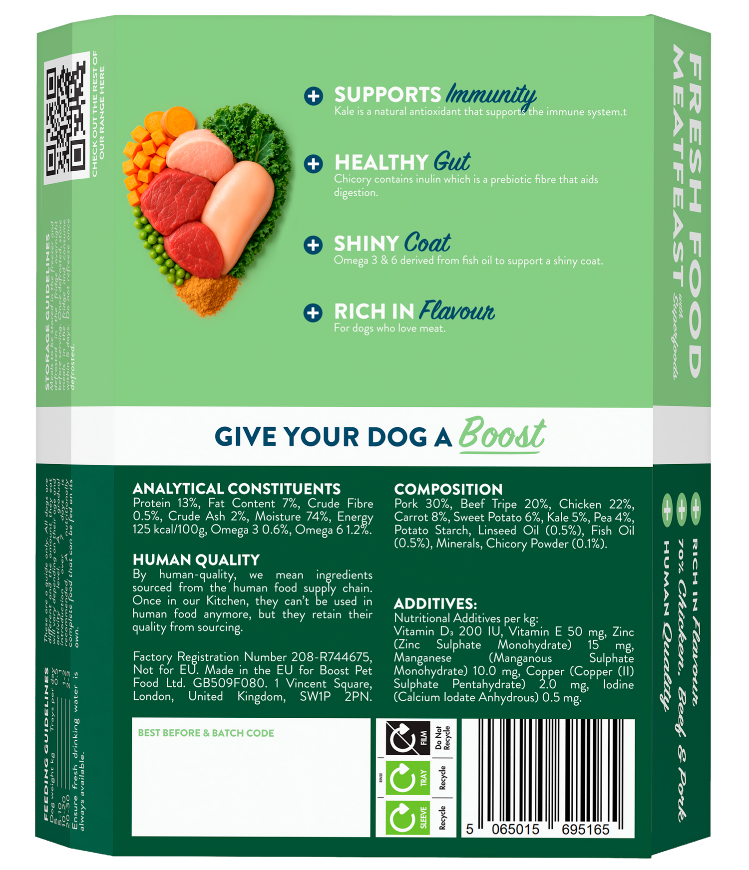 Meat Feast with Superfoods.