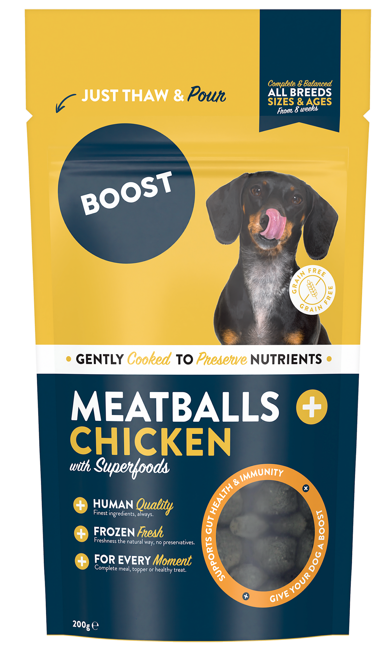 Chicken with Superfoods, Meatballs.