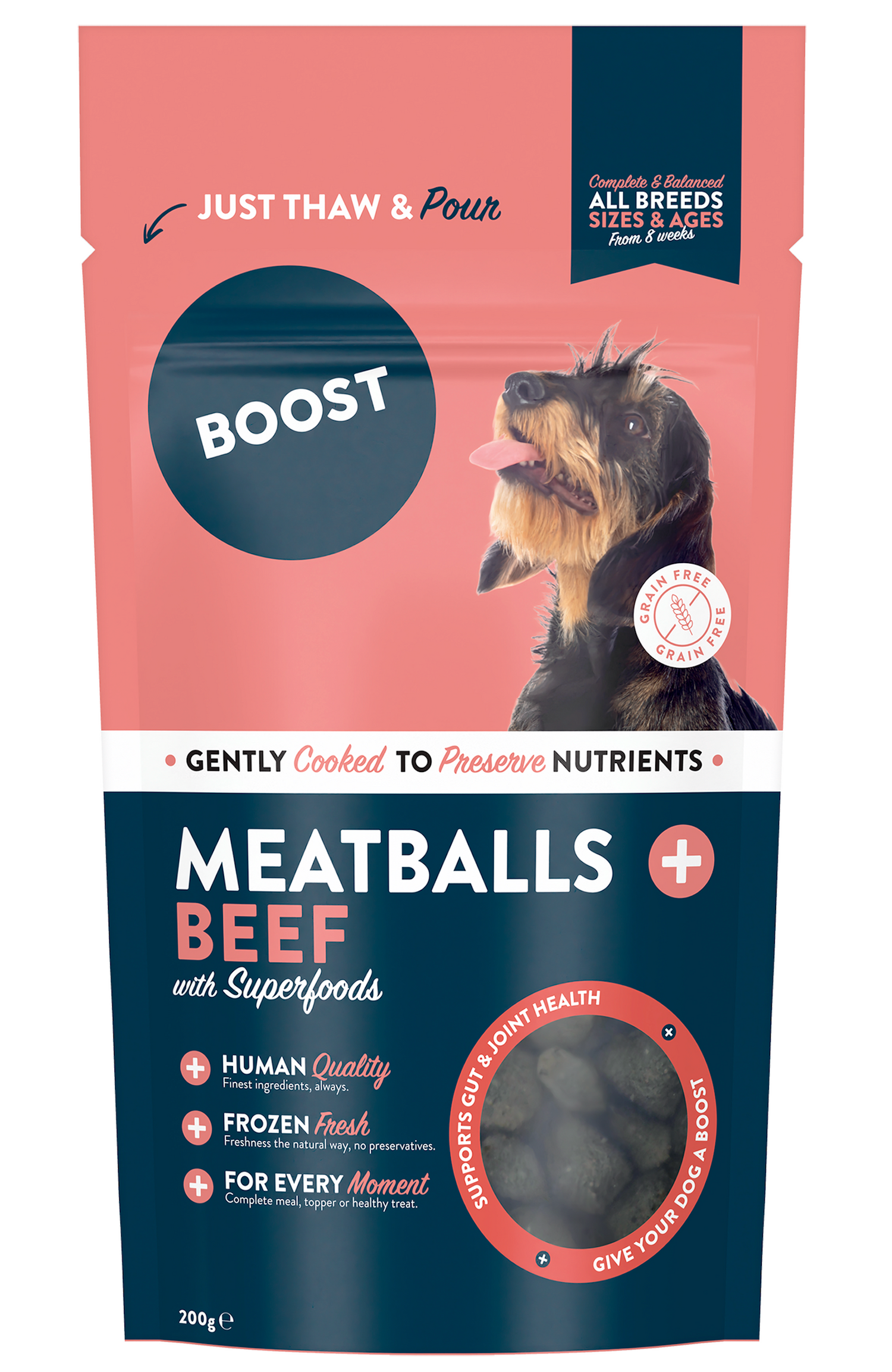 Beef with Superfoods, Meatballs.